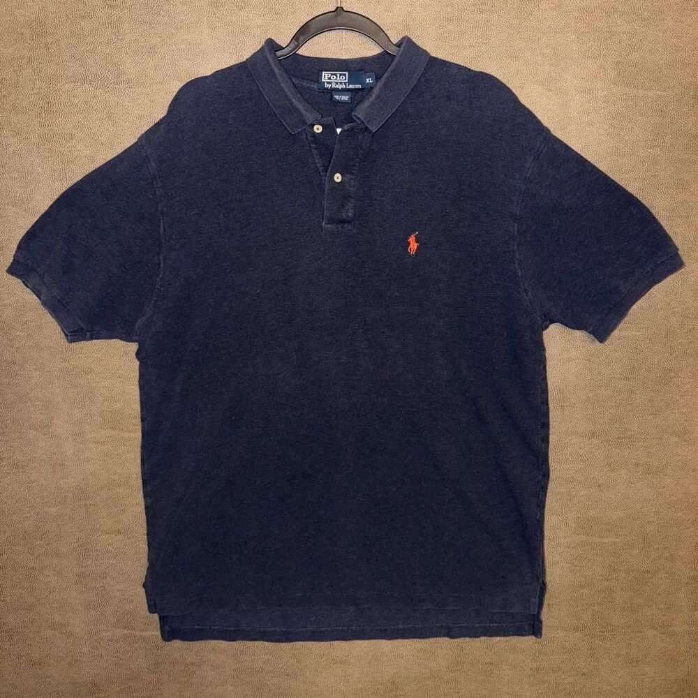 Vintage Polo Ralph Lauren 1990s Pony Pique Polo Shirt